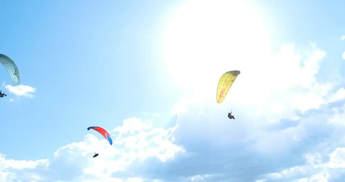 Flights with Paragliding