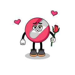 mascot falling in love