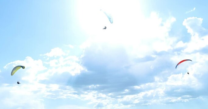 Flights with Paragliding