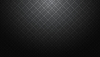 Fototapeta premium Abstract black background with grid lines pattern. Eps10 vector
