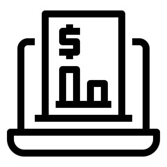 Analytics Icon Outline