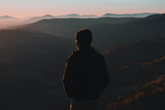 silhouette of a person