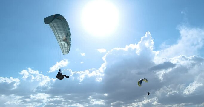 Flights with Paragliding