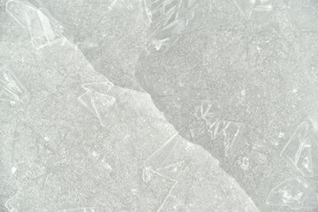 Surface of Ice