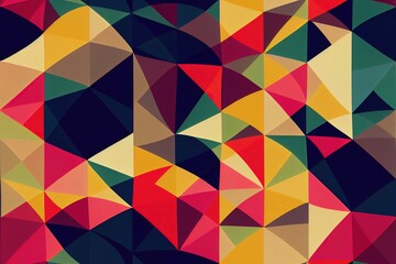 Fototapeta premium Seamless Geometric Patterns Set. illustration.