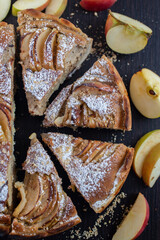 sweet home made apple pie