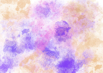 Obraz premium Watercolor fantastic and grungy background 
