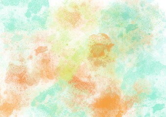 Watercolor fantastic and grungy background	