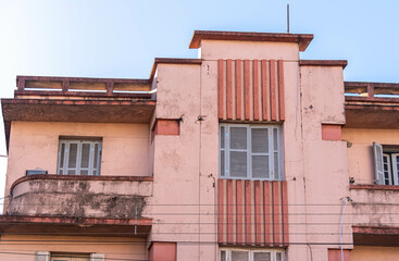 Ancient architecture in city in southern Brazil
