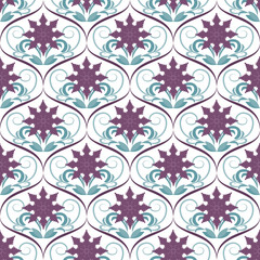 Geometric ethnic oriental seamless pattern traditional Design for background, carpet, wallpaper, clothing, wrapping, Batik, fabric, vector, illustration, boho embroidery style.