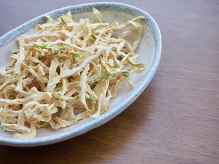 무말랭이, 건조시킨 무, 음식, 요리재료