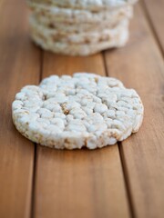 한국음식 현미 뻥튀기