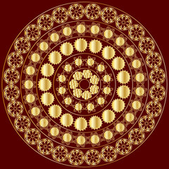 Mandala And Wallpaper Art