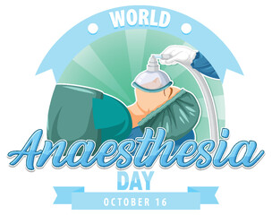 World Anaesthesia Day Logo Design