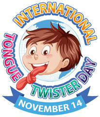 International Tongue Twister Day Banner Design