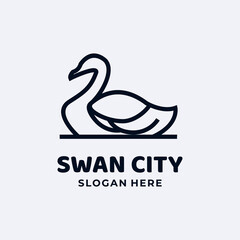 SWAN LOGO DESIGN