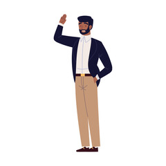 indian businessman character