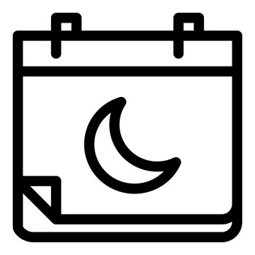 Night Icon Illustration