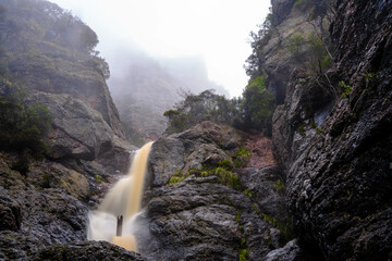 Minnow Falls in Tasmania
