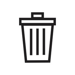 Trash Flat Icon