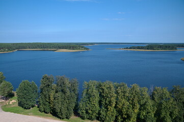 Seliger Lake in Tver region, Russia