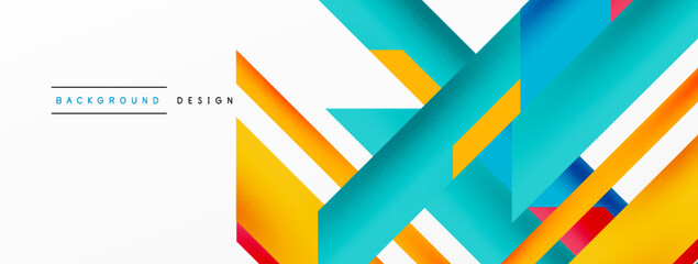 Dynamic lines background. Wallpaper for concept of AI technology, blockchain, communication, 5G, science, business and technology