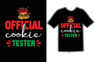 Official Cookie Tester t shirt design