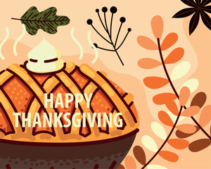happy Thanksgiving greeting card
