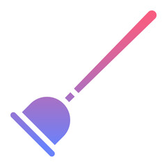 plunger gradient icon
