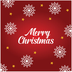 red background with christmas theme