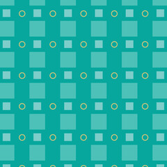 Vector seamless geometric vintage pattern. Abstract retro background design. Simple multicolor repeating elements