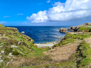 Poirtin Ghlais on Tory Island, County Donegal, Republic of Ireland © Lukassek