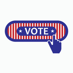 Vote Icon - Vector, Election Elements.