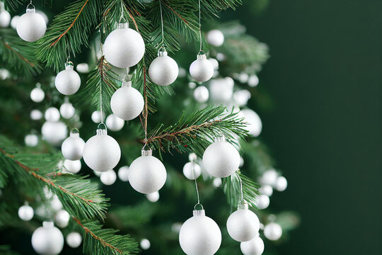 christmas decoration scene with decorative elements