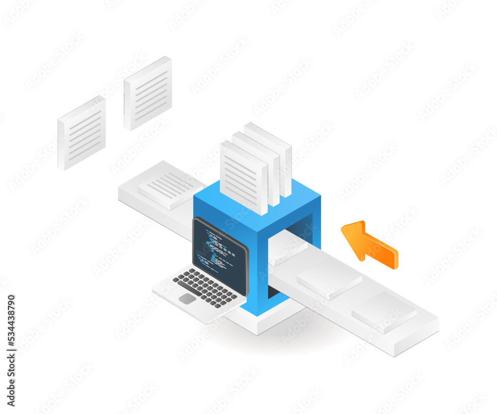 Poster data processing machine