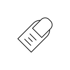 Halloween finger vector for website symbol icon presentation