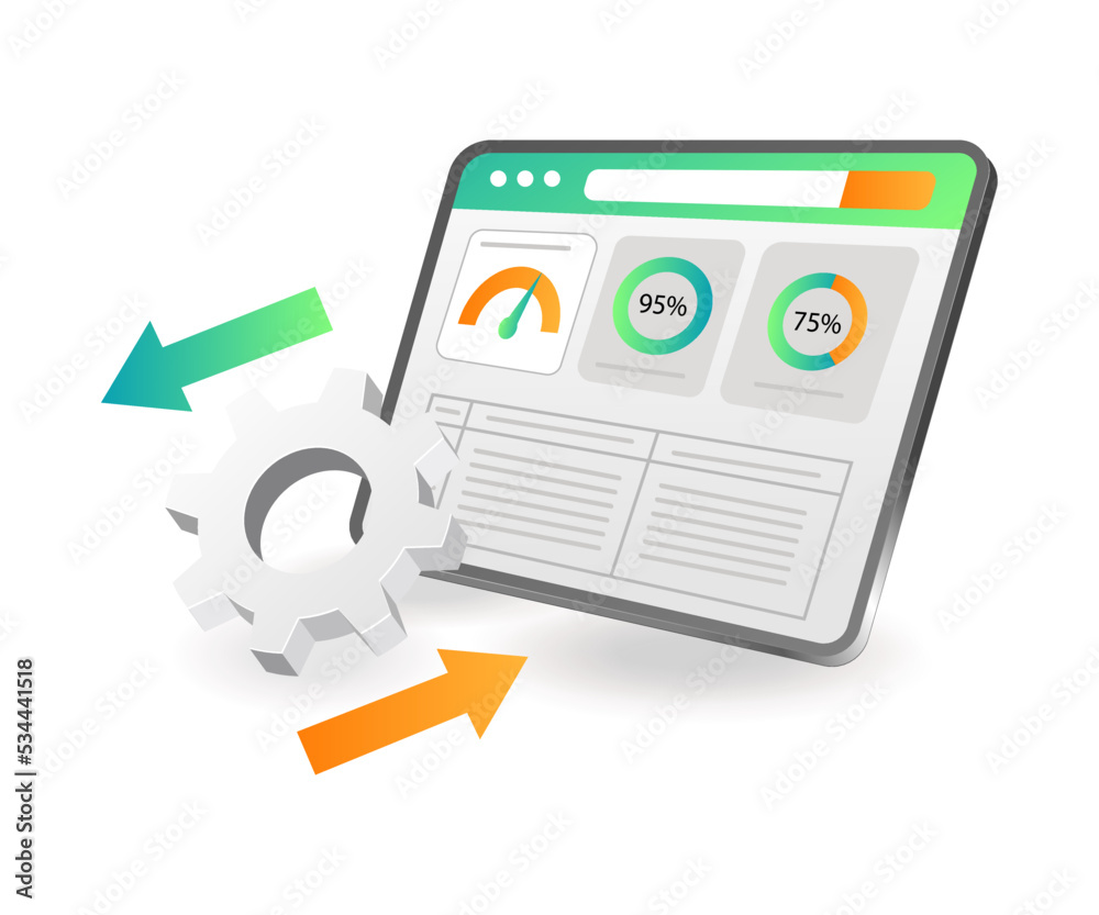 Poster Monitor data analysis dashboard