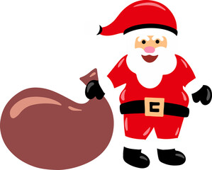 Santa Claus Cute for Christmas Decoration
