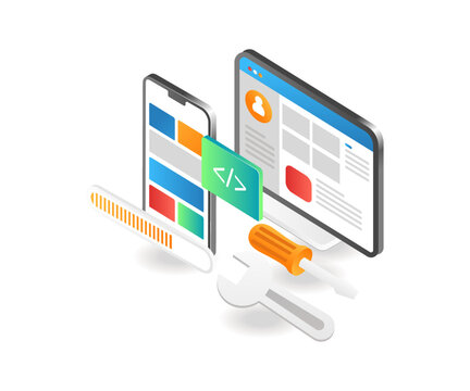 Repair process for web application development