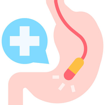 Endoscopy Icon Symbol Element