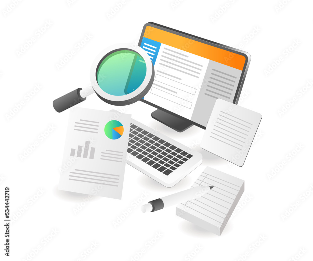 Poster record business data information on the internet