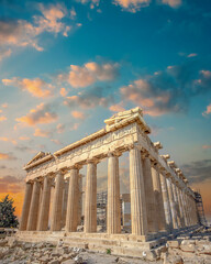Clouds over Acropolis of Athens