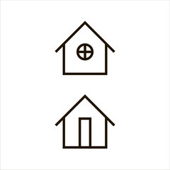 house icon vector illustration symbol