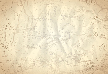 Vintage style paper with micro blots and crumpled paper texture