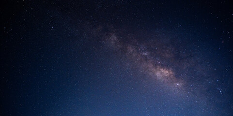 Fototapeta na wymiar Milky way,galaxy,cosmos on dark sky