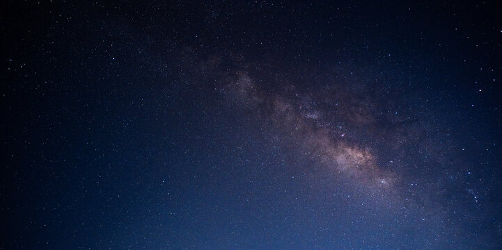Milky way,galaxy,cosmos on dark sky © zodar