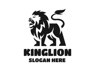 Lion Vector Logo Template Illustration