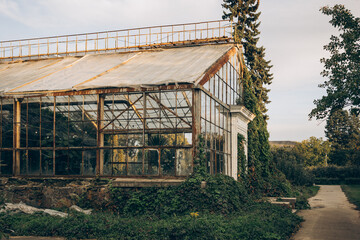 old house in the garden