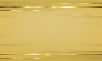 Obraz premium ラグジュアリーな雰囲気のゴールド線がある背景素材