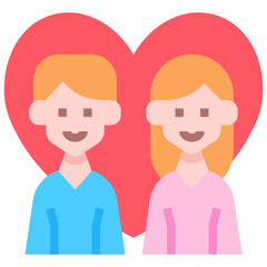 Couple-relationship icon symbol element